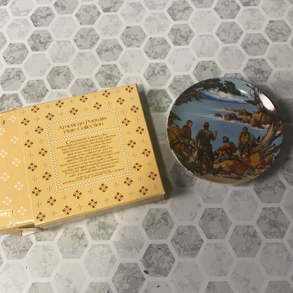 Vintage American Portraits Plate Collection Mini The West